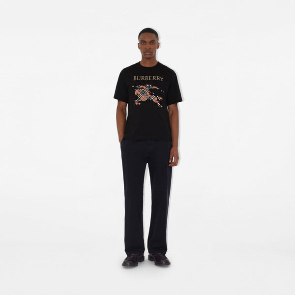 Knight stamp cotton T-Shirt