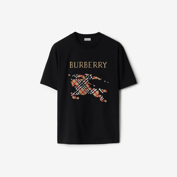 Knight stamp cotton T-Shirt