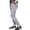 Men's Dark Grey Cargo Jogger Pants