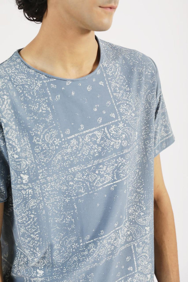 GRAPHIC TEE BLUE
