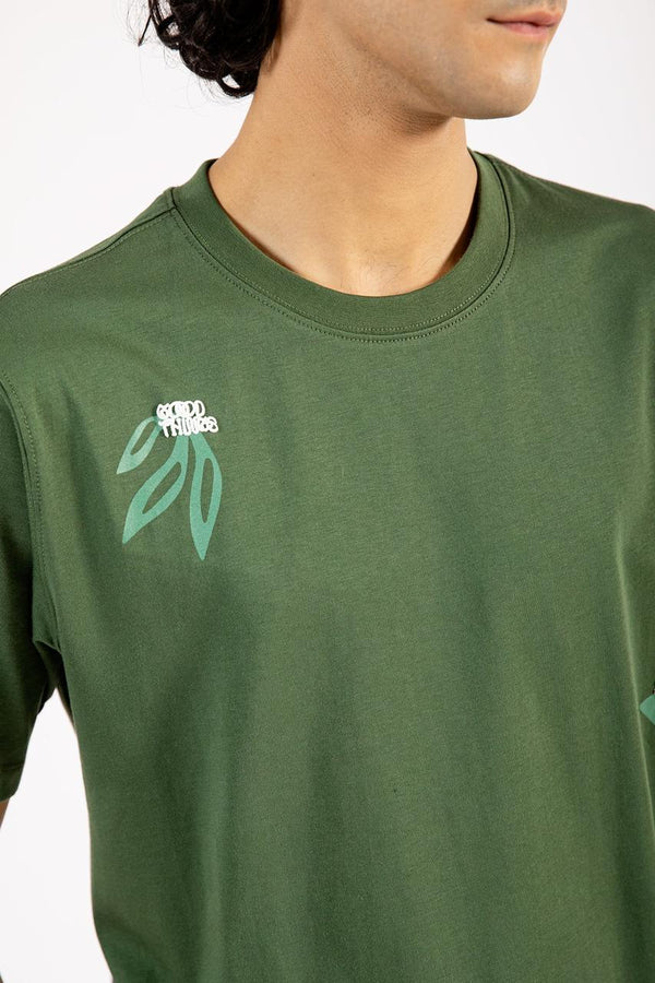 GRAPHIC TEE GREEN