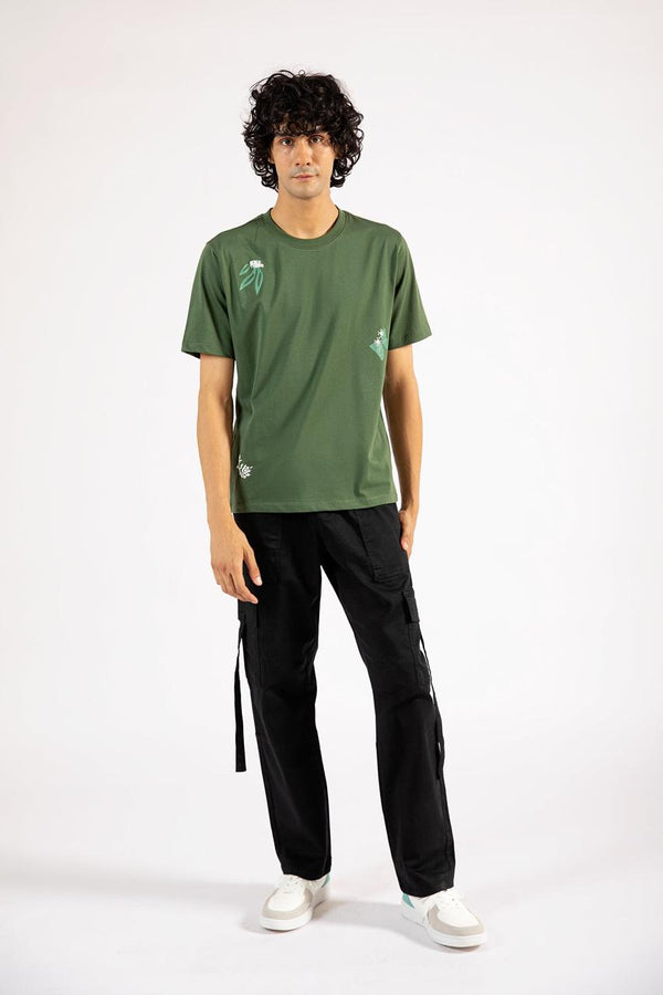 GRAPHIC TEE GREEN