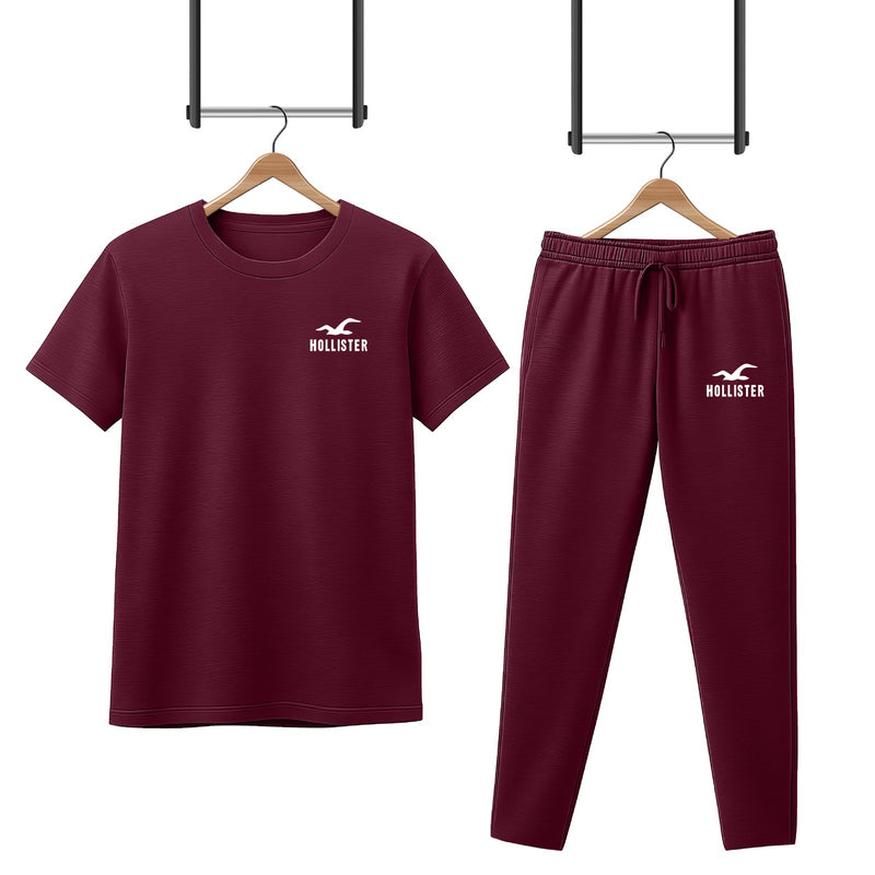 Essential Mehroon Tracksuits for Men's