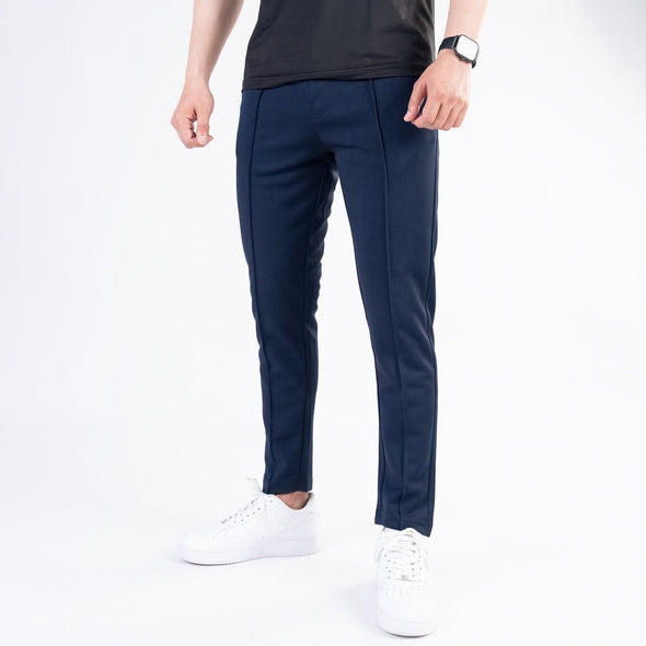 Navy front stitch Trouser