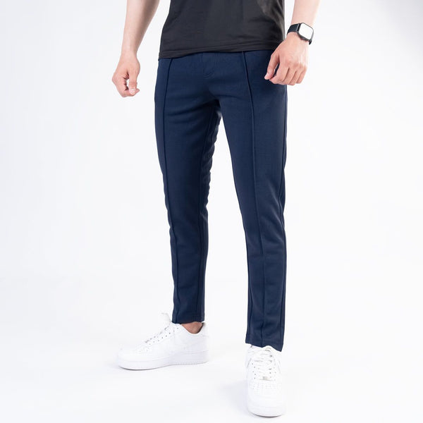 Navy front stitch Trouser