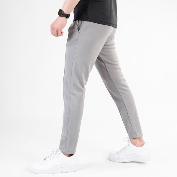 Grey front stitch trouser