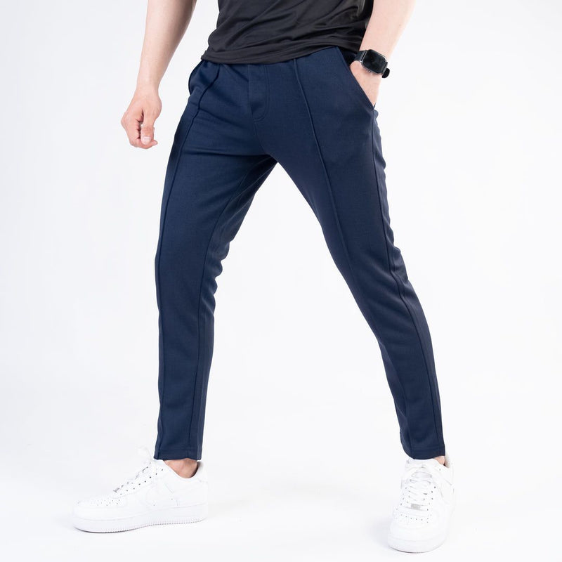 Navy front stitch Trouser