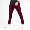 Maroon front stitch Trouser