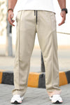 Beige light  front stitch Trouser
